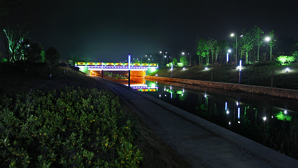 利辛夜景