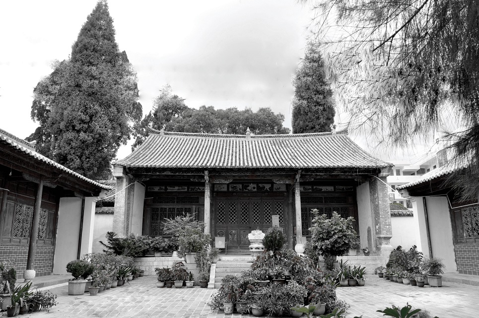 广南万寿寺,建于清康熙九年(1670年),1985年被列为州级文物保护单位